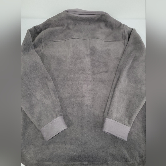 BLANKNYC charcoal gray fleece shacket. Size L - Picture 3 of 4
